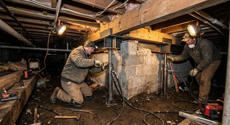 Basement Foundation Repair in Edgemoor, SC