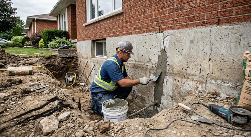 Basement Foundation Repair in Waxhaw, NC