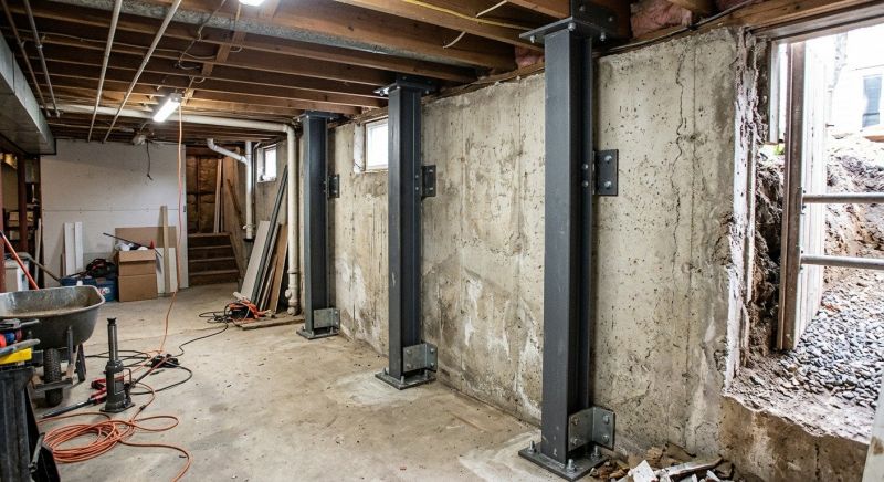 Basement Stabilization in Fort Mill, SC