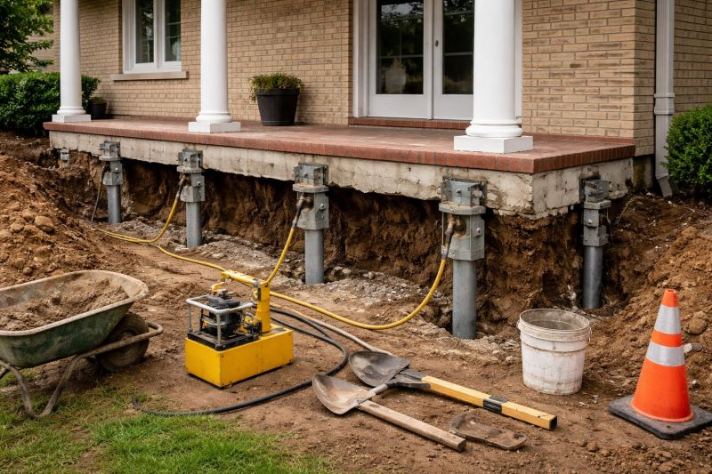 Basement Stabilization in Fort Mill, SC