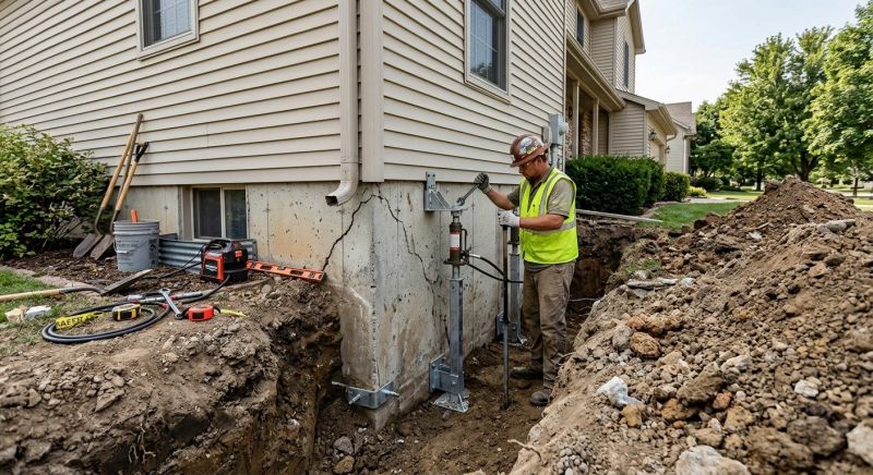 Building Foundation Repair in Belmont, NC