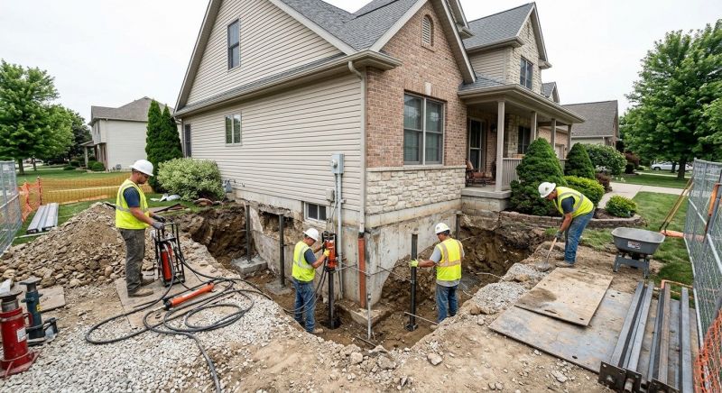 Building Foundation Repair in Dallas, NC