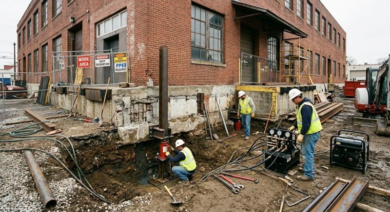Building Foundation Repair in Edgemoor, SC