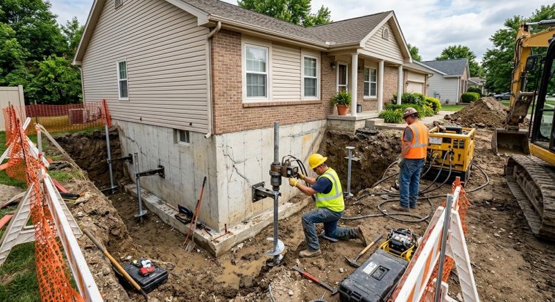 Building Foundation Repair in Gastonia, NC