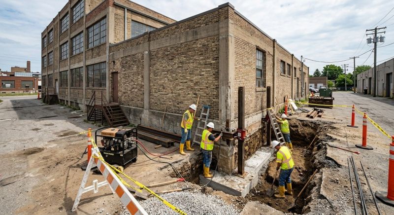 Commercial Foundation Repair in Fort Mill, SC