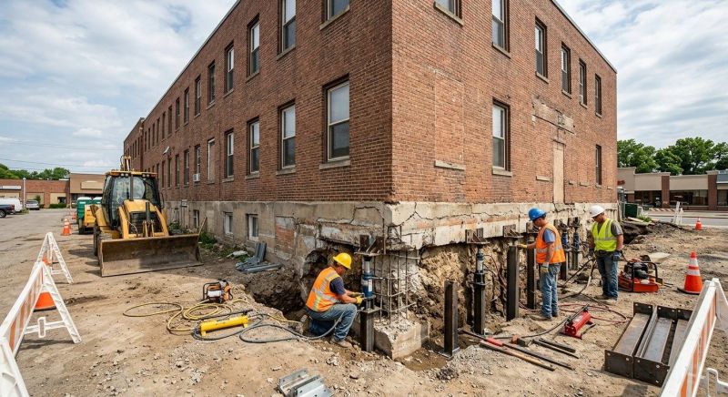 Commercial Foundation Repair in Fort Mill, SC