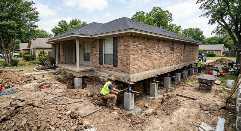 Concrete Foundation Leveling in Gastonia, NC