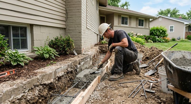 Concrete Foundation Repair in Mount Holly, NC