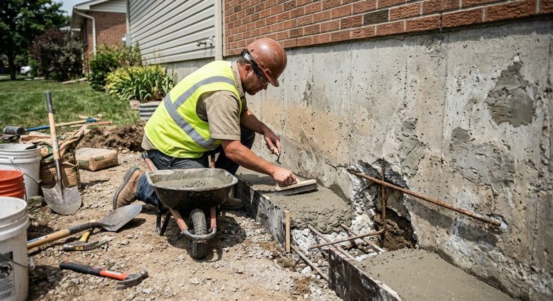 Concrete Foundation Repair in York County, SC