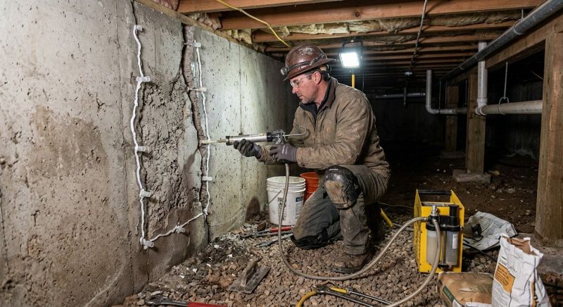 Crawlspace Foundation Repair in Clover, SC