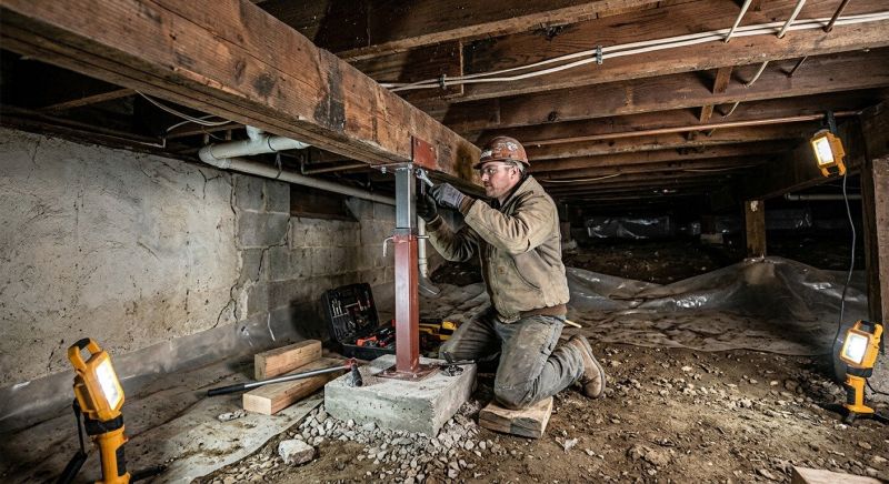 Crawlspace Foundation Repair in Gaston County, NC