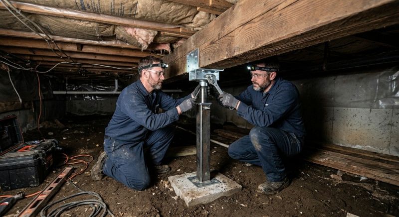 Crawlspace Foundation Repair in Gaston County, NC