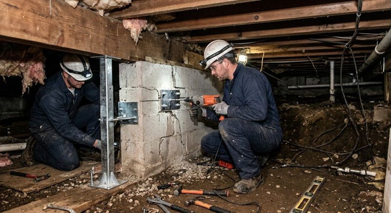 Crawlspace Foundation Repair in Lancaster County, SC