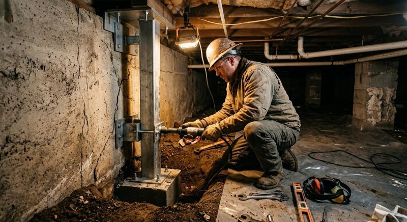 Crawlspace Foundation Repair in Mount Holly, NC