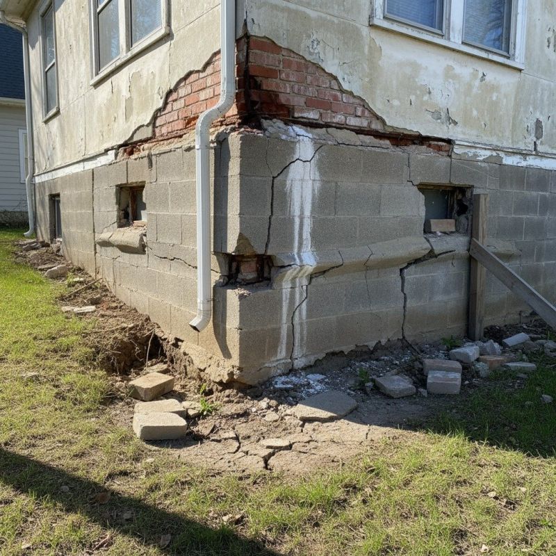 Foundation Crack Repair in Clover, SC