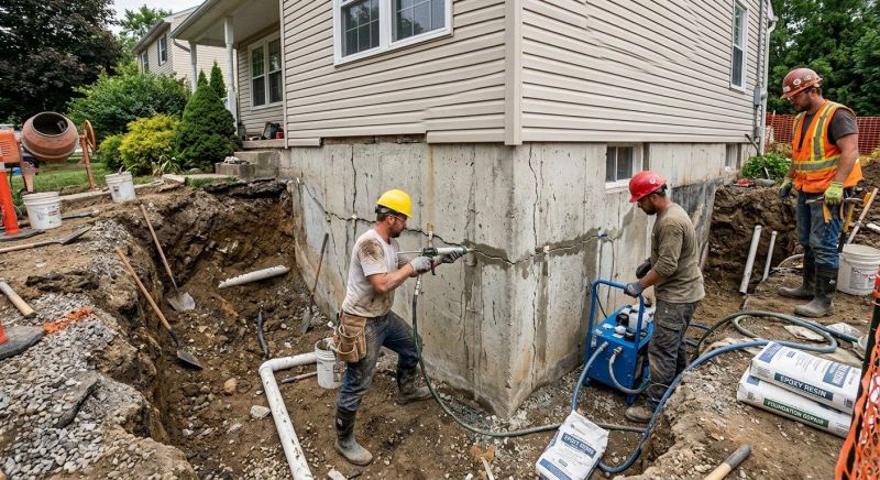 Foundation Cracks Repair in Fort Mill, SC