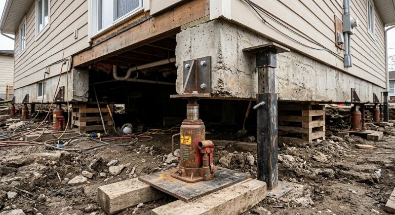 Foundation Jacking in Charlotte, NC