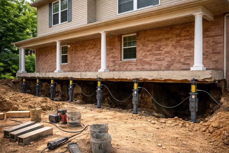 Foundation Jacking in Lancaster, SC