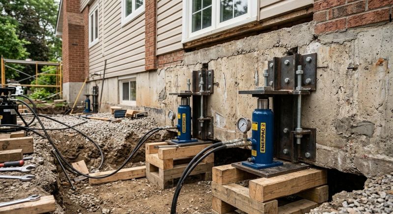 Foundation Jacking in Fort Mill, SC