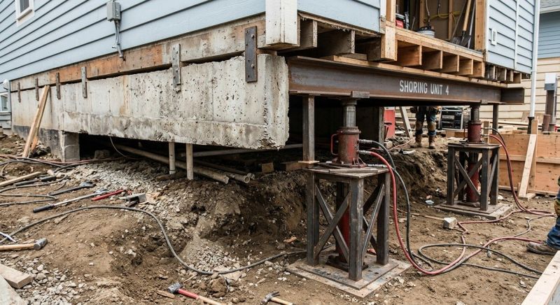 Foundation Jacking in Matthews, NC