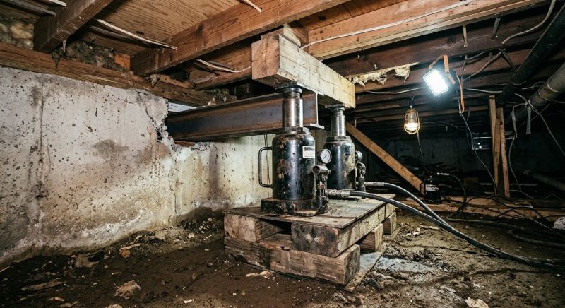 Foundation Jacking in Rock Hill, SC