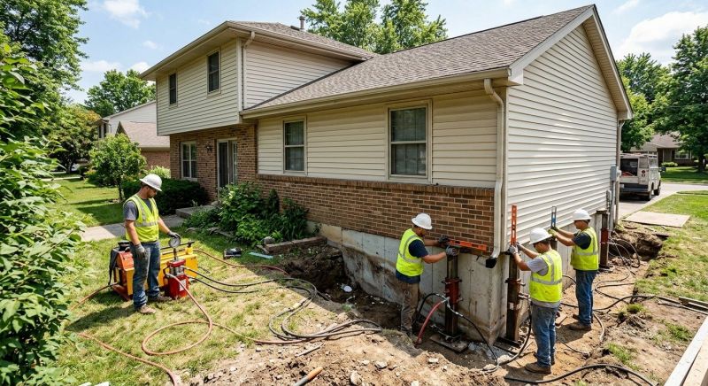 Foundation Jacking in Waxhaw, NC