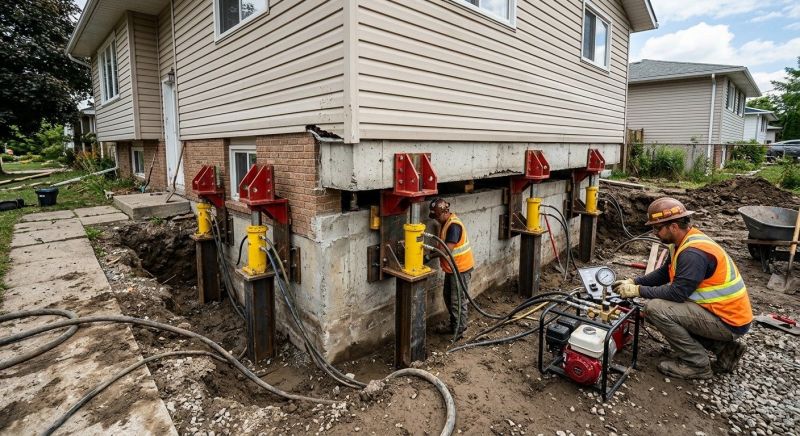 Foundation Lifting in Clover, SC