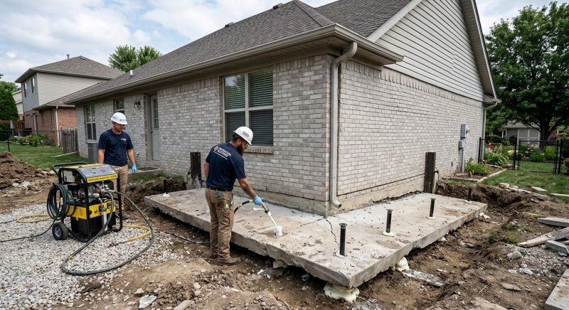 Foundation Lifting in Mecklenburg County, NC