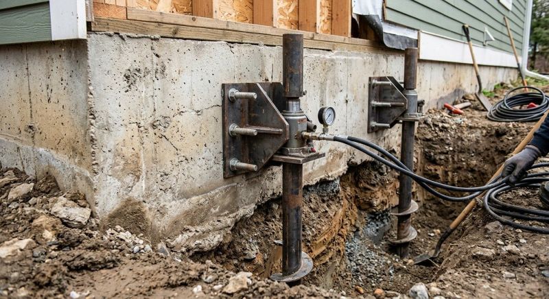 Foundation Pier Leveling in Fort Mill, SC