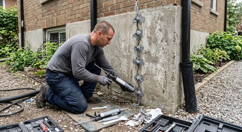 Foundation Settlement Repair in Fort Mill, SC
