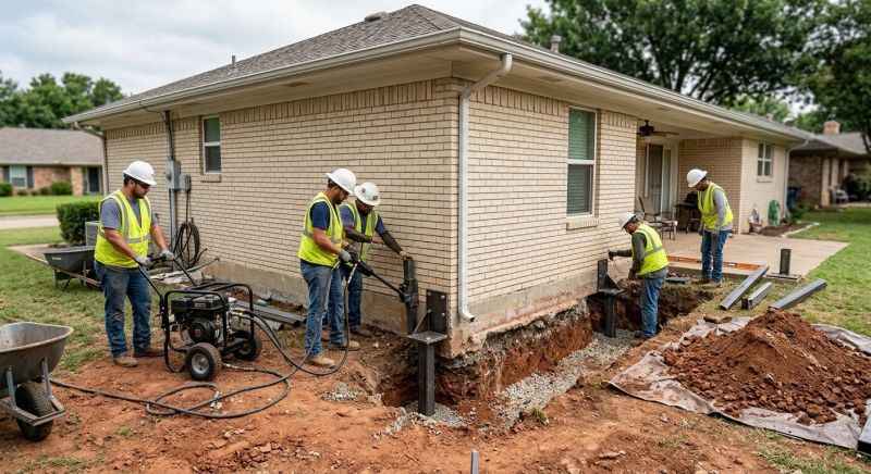 Foundation Stabilizing in Gaston County, NC