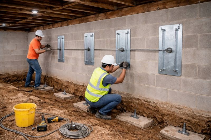Foundation Stabilizing in Lancaster County, SC