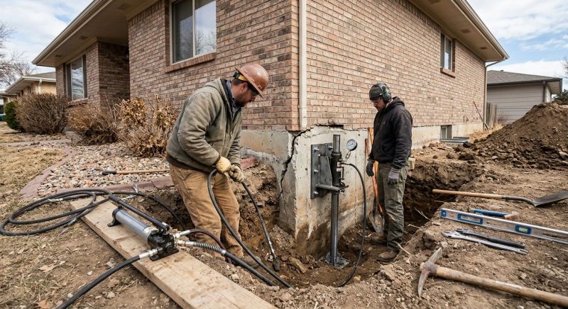 Foundation Stabilizing in Union County, NC