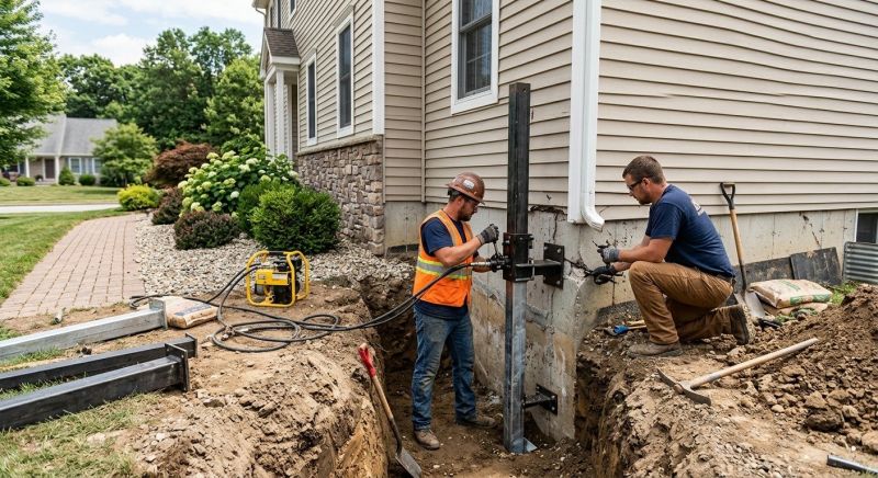 Foundation Stabilizing in Waxhaw, NC