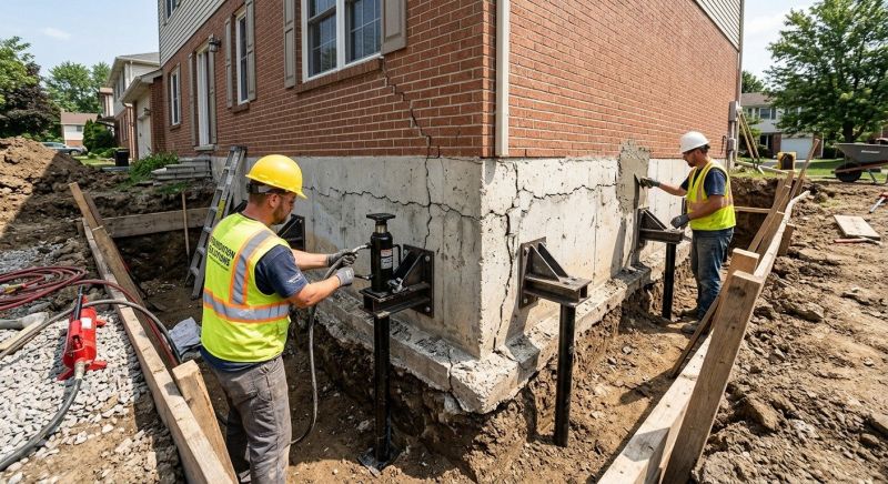 Foundation Structural Repair in Edgemoor, SC