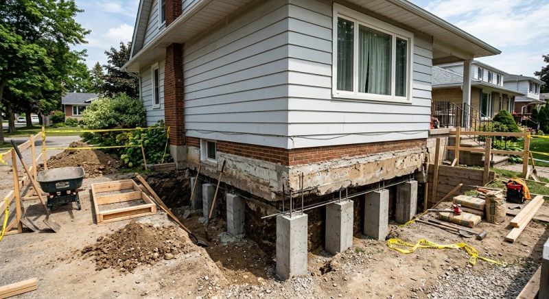 Foundation Underpinning in Fort Mill, SC