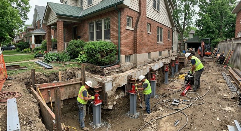 Foundation Underpinning in Fort Mill, SC