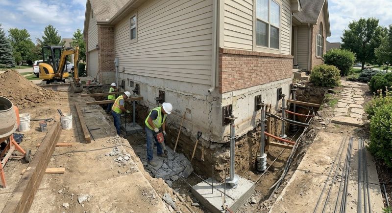 Foundation Underpinning in Fort Mill, SC