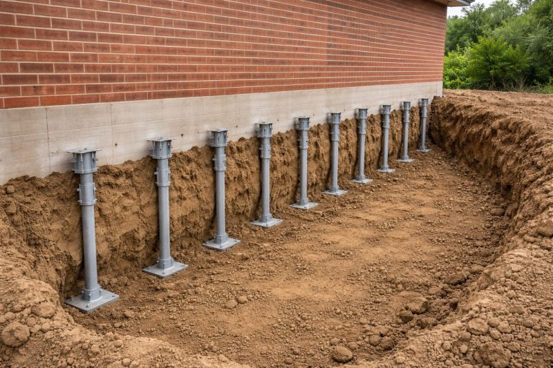 Helical Pile Installation in Fort Mill, SC