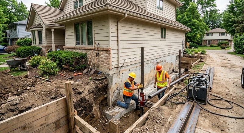 Home Foundation Repair in Monroe, NC