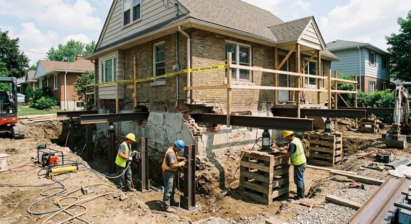 House Foundation Repair in Clover, SC