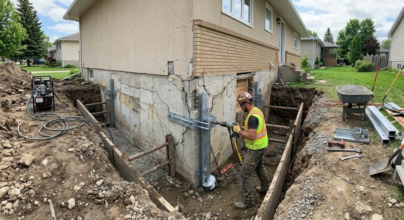 House Foundation Repair in Monroe, NC