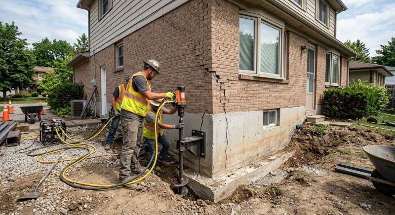 Settling Foundation Service in Fort Mill, SC