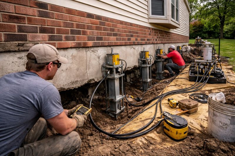 Settling Foundation Service in York County, SC