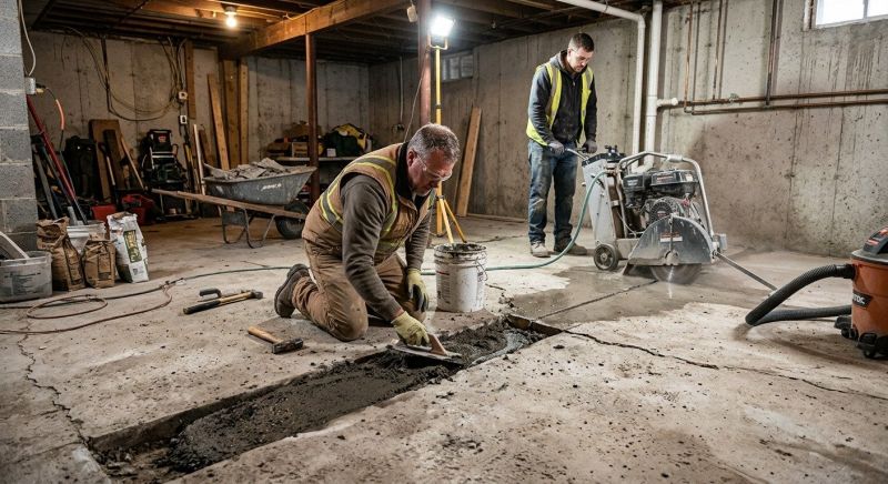Slab Foundation Repair in Fort Mill, SC