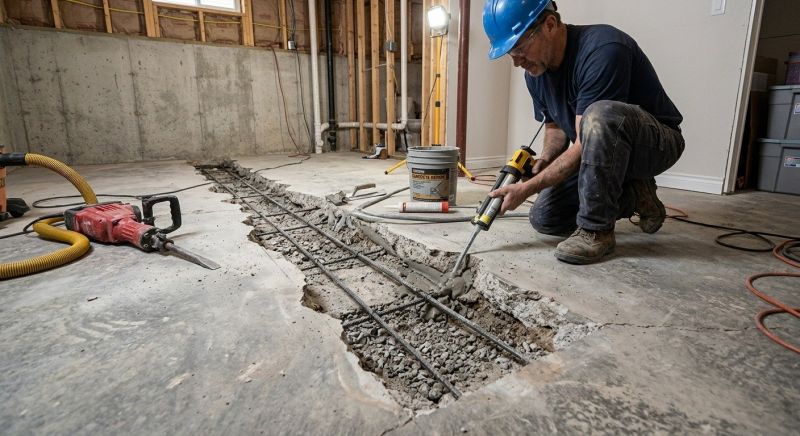 Slab Foundation Repair in Fort Mill, SC