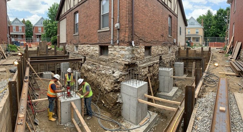 Structural Underpinning in Fort Mill, SC
