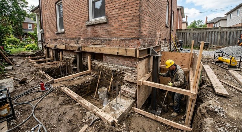 Structural Underpinning in Fort Mill, SC
