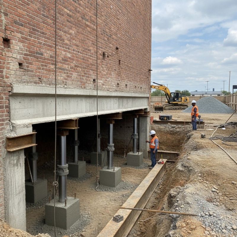 Structural Underpinning in Fort Mill, SC